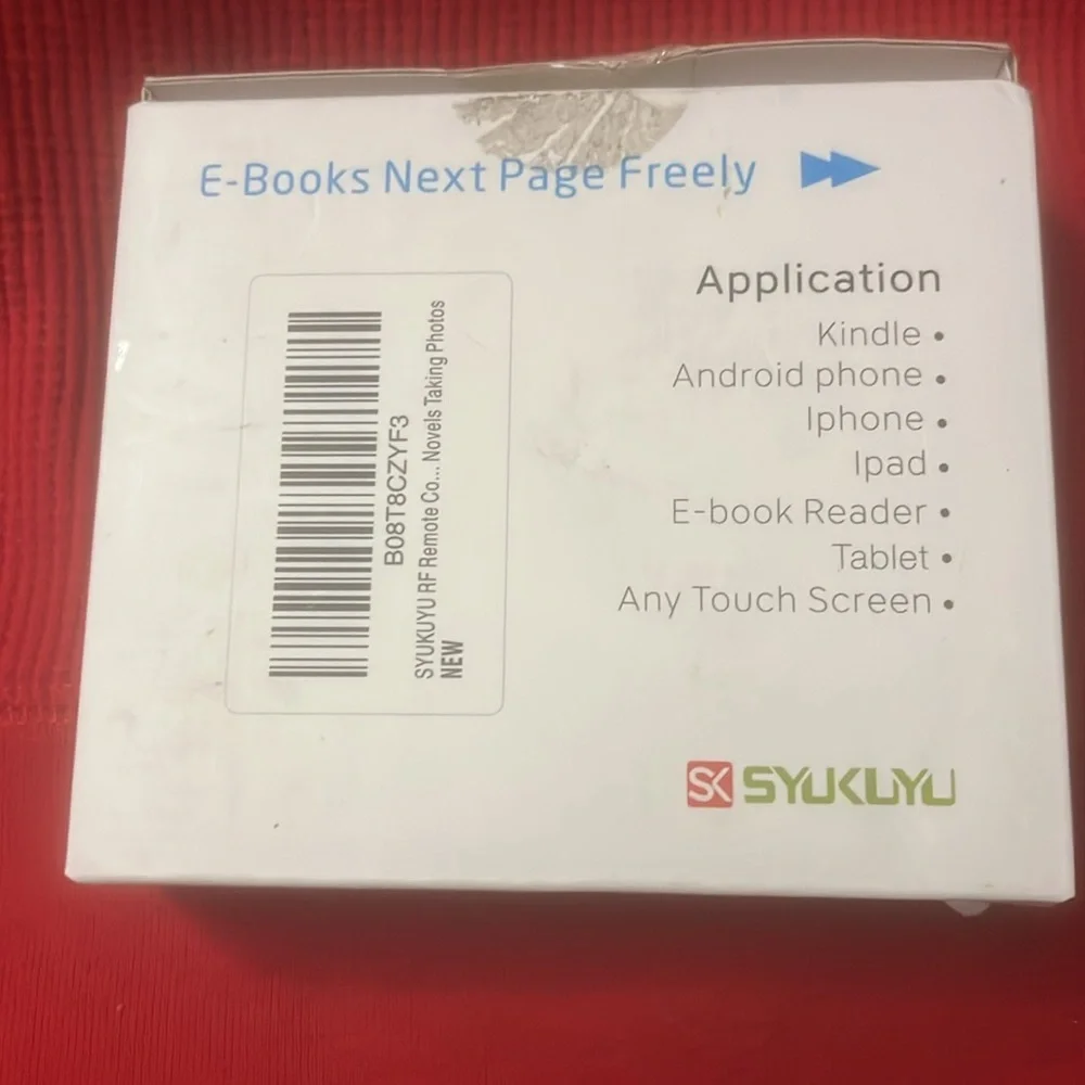 RF Remote Control Page Turner